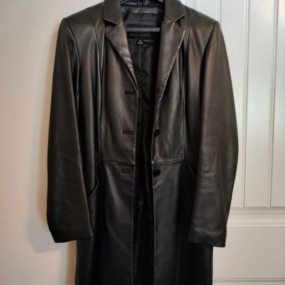 Wilsons Leather Jackets & Blazers - Black Leather Coat